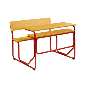 Library Double Desk School Furniture Chairs And Tables For Junior Student