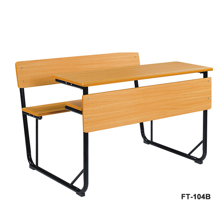 Middle School Furniture School Desk And Chair Classroom Student Bench