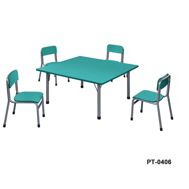 China wholesale day care center kids tables and chairs plastic daycare furniture