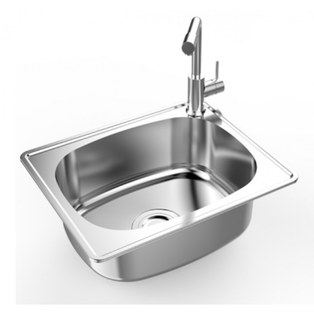 Best seller 1H447S Vietnam Single Bowl Stainless Steel Pressed Kitchen Sink