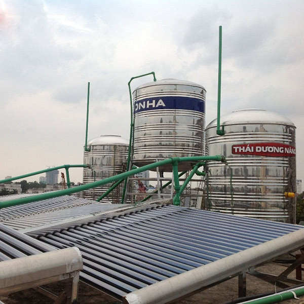 High quality Solar water heater system big capacity 1000L SONHA Made in Vietnam