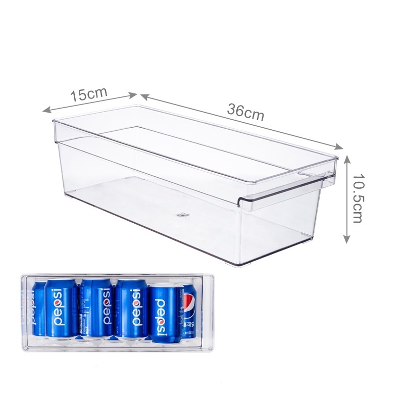 Can organizer Dosen organizer 100% PET material BPA Free Kitchen fridge organizer bins