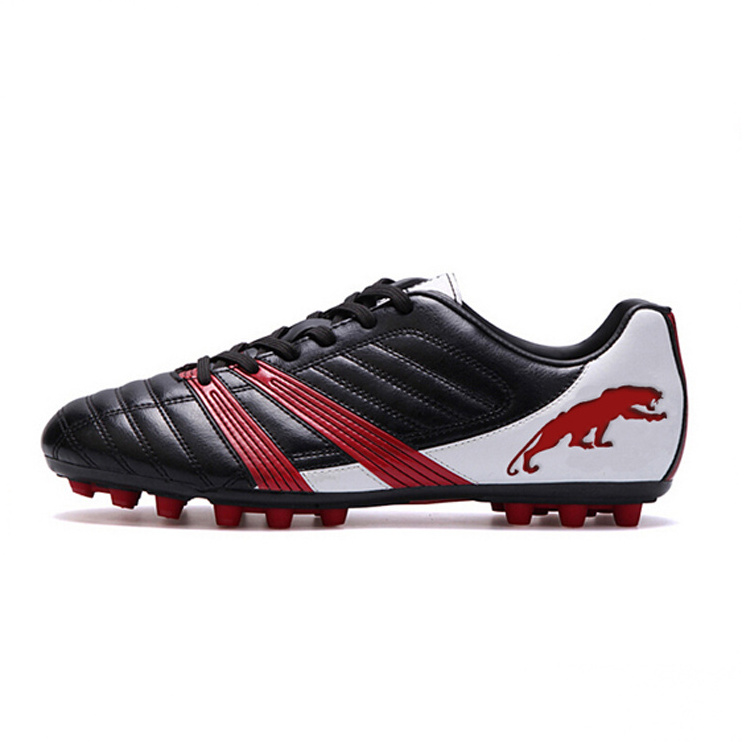 Breathable FG soccer cleats, artificial grass football boots, outdoor training soccer shoes