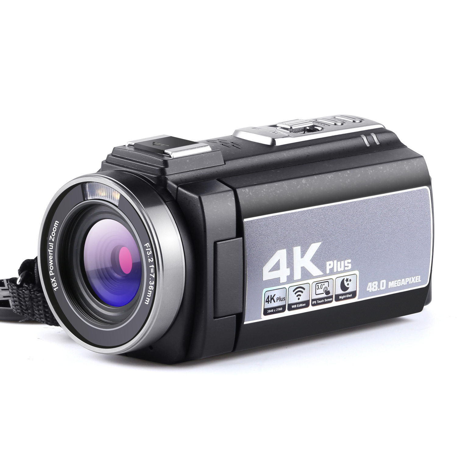 video camera recorder with 4K video resolution super clear image quality, new 4K camcorder