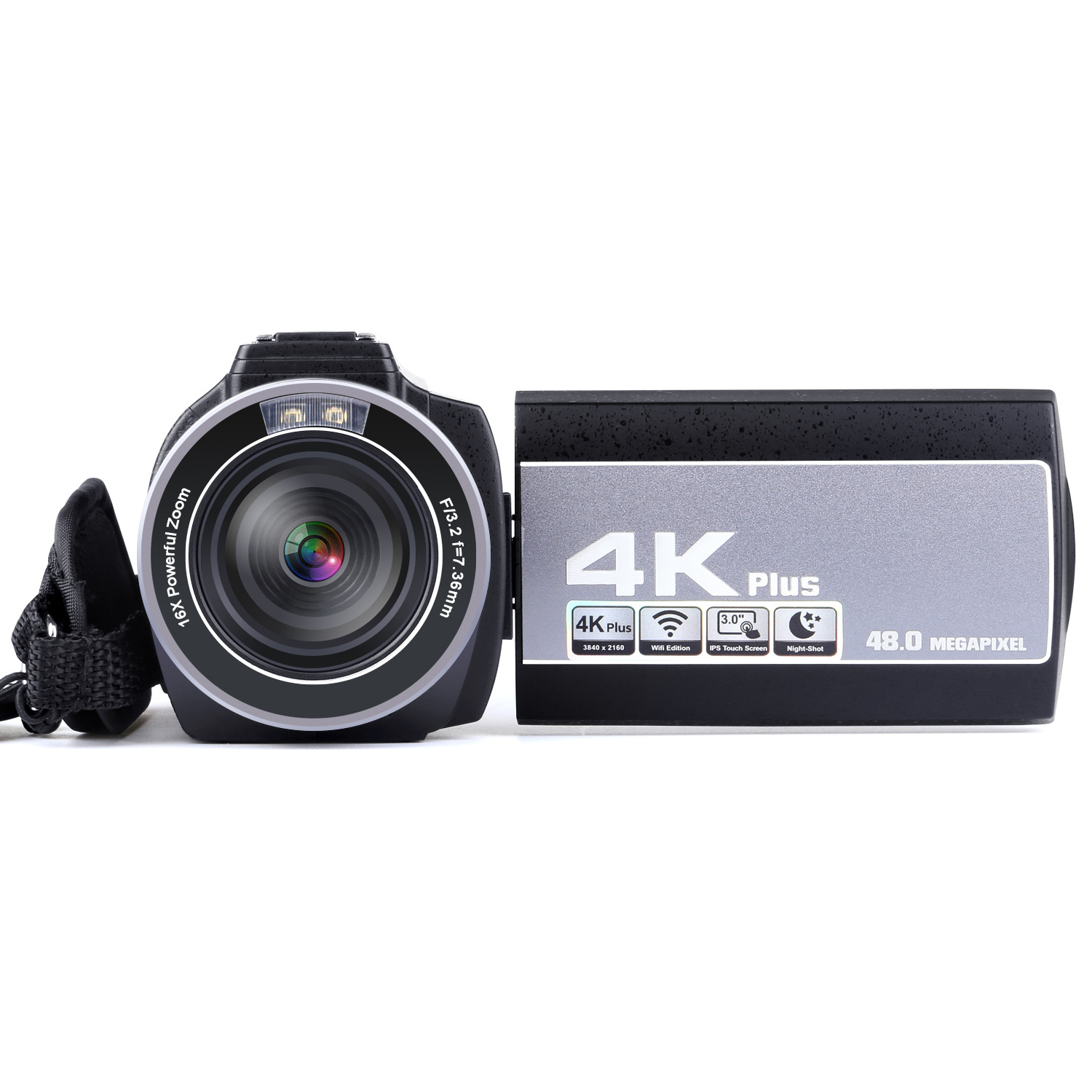 video camera recorder with 4K video resolution super clear image quality, new 4K camcorder