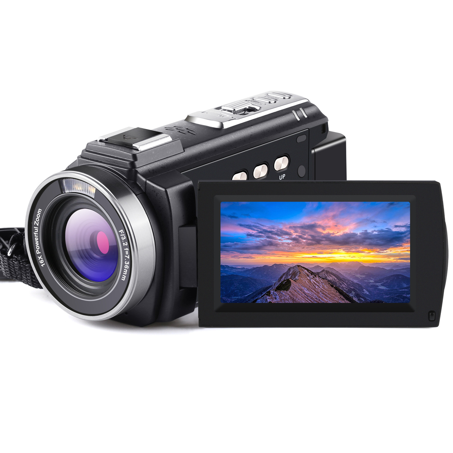 video camera recorder with 4K video resolution super clear image quality, new 4K camcorder