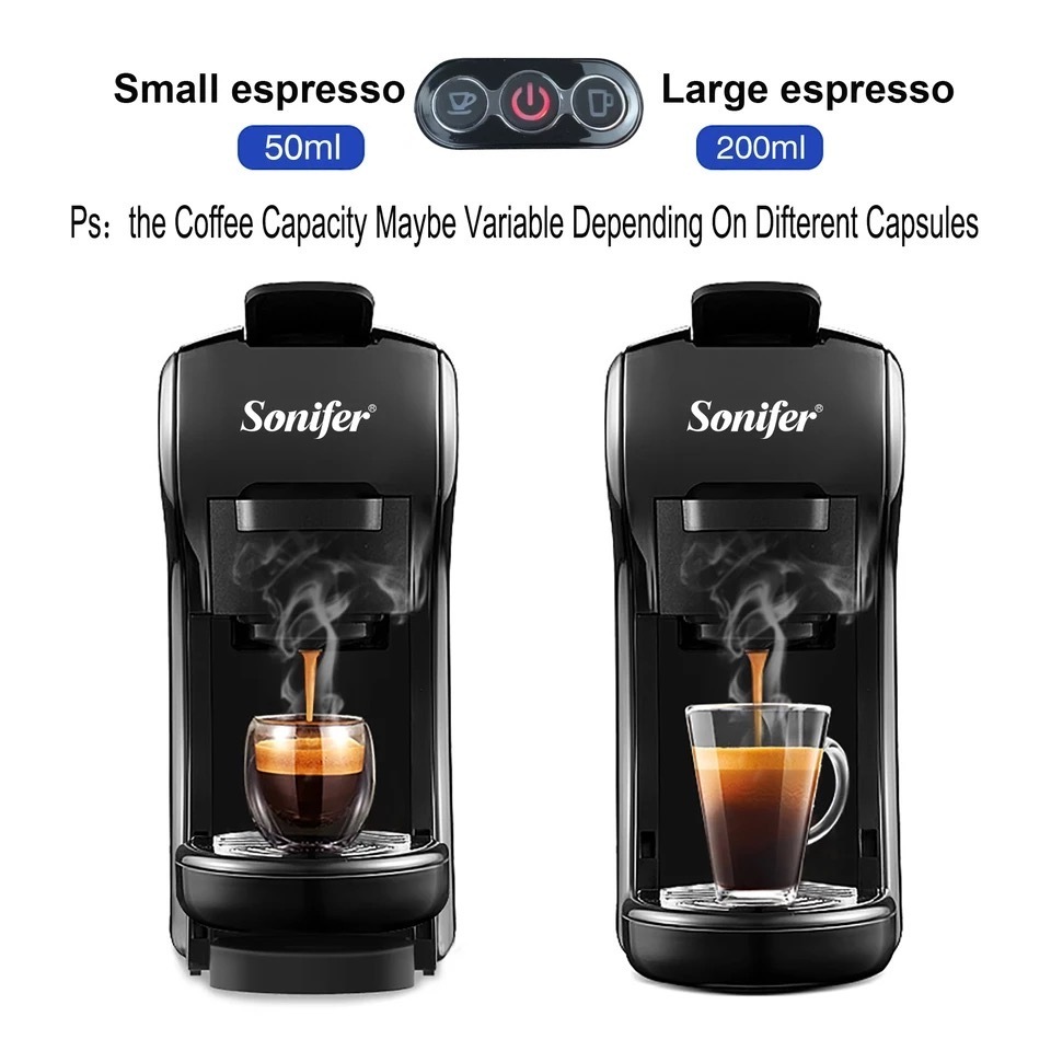 Sonifer SF-3551 household kitchen electric 19 bar single serve multi 3 In 1 capsule coffee maker machine