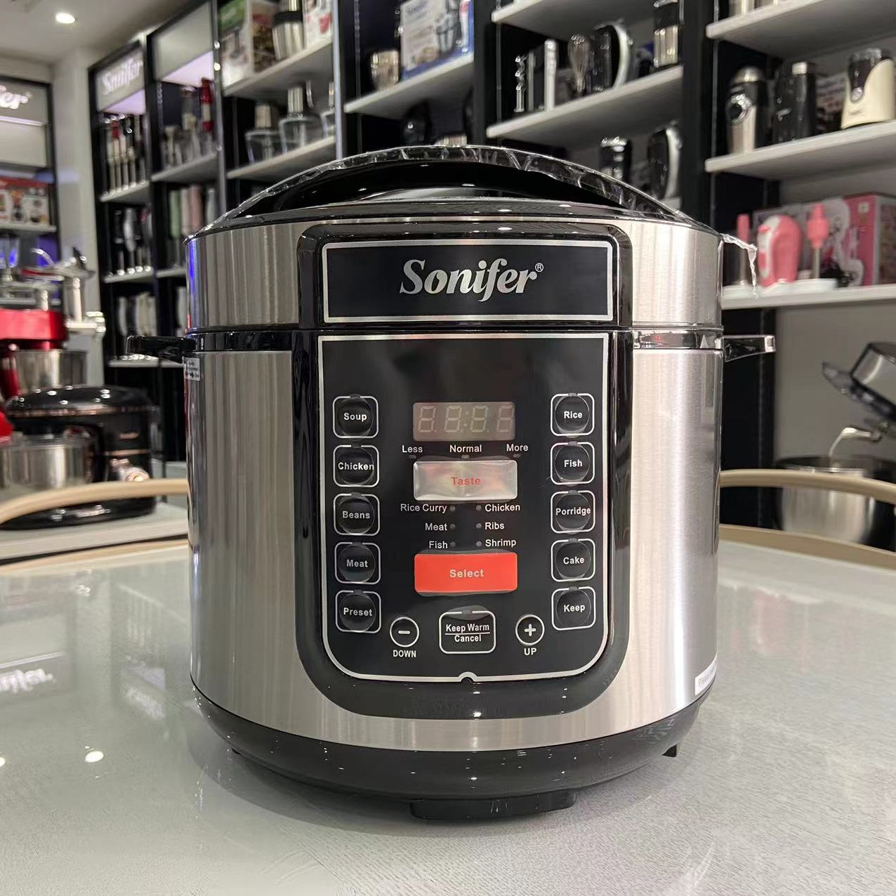 Sonifer SF-4019 on sale home appliances multi-functional small 5l keep warm high electric smart pressure cooker stainless