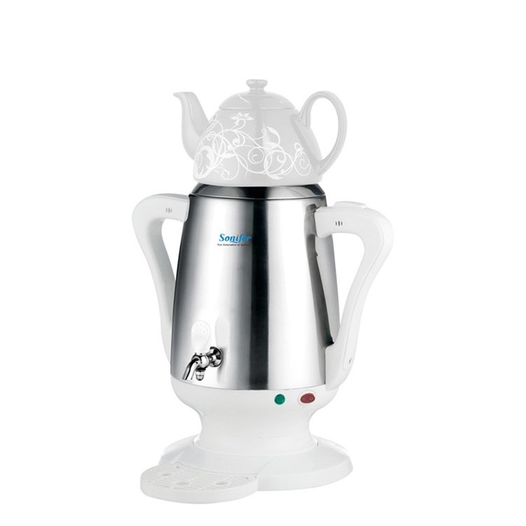 Sonifer SF-2022 stainless steel 3l temperature control tea kettle electric samovar russian