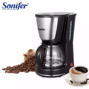 Sonifer SF-3555 wholesale home 220V multifunctional 0.75l single serve brewing mini tea filter drip coffee maker machine