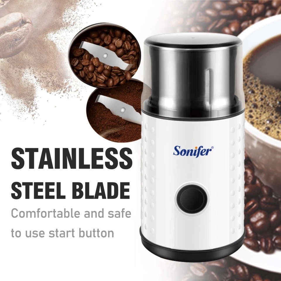 Sonifer SF-3537 home appliances 220V motor multi-function dry bean mini coffee grinder machine electric