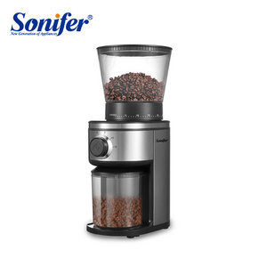 Sonifer SF-3563 high quality 2022 new large capacity electric conical burr espresso home use and commercial coffee grinder