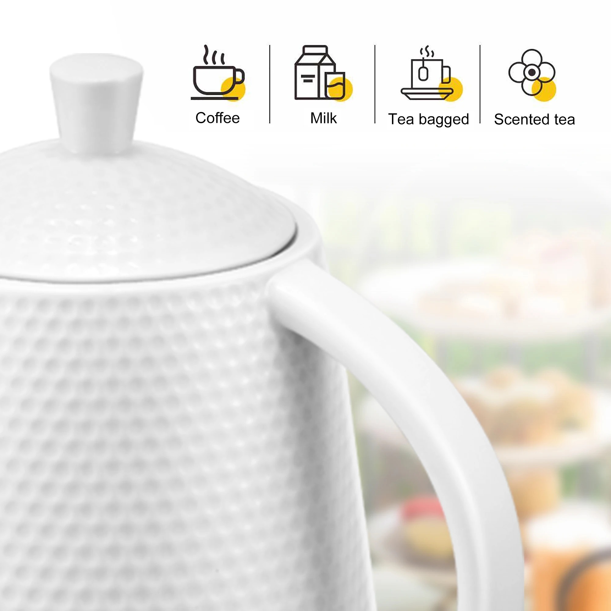 Sonifer SF-2092 new arrival 1.7L Electric Kettle Cordless Ceramic Kettle  household electric heating Ceramic Kettle