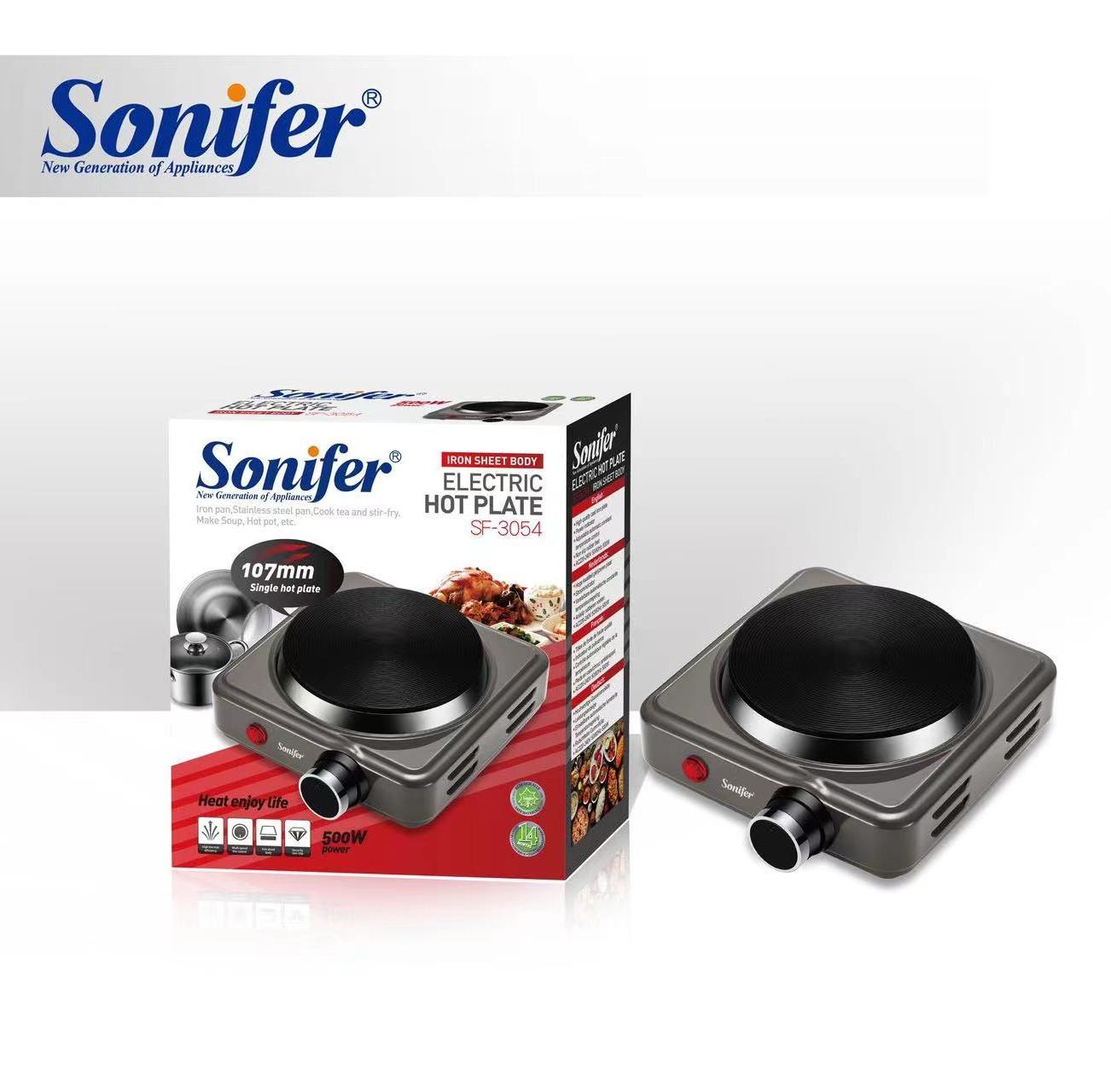 Sonifer SF-3054 wholesale household 500w metal single cooker mini electric hot plate portable