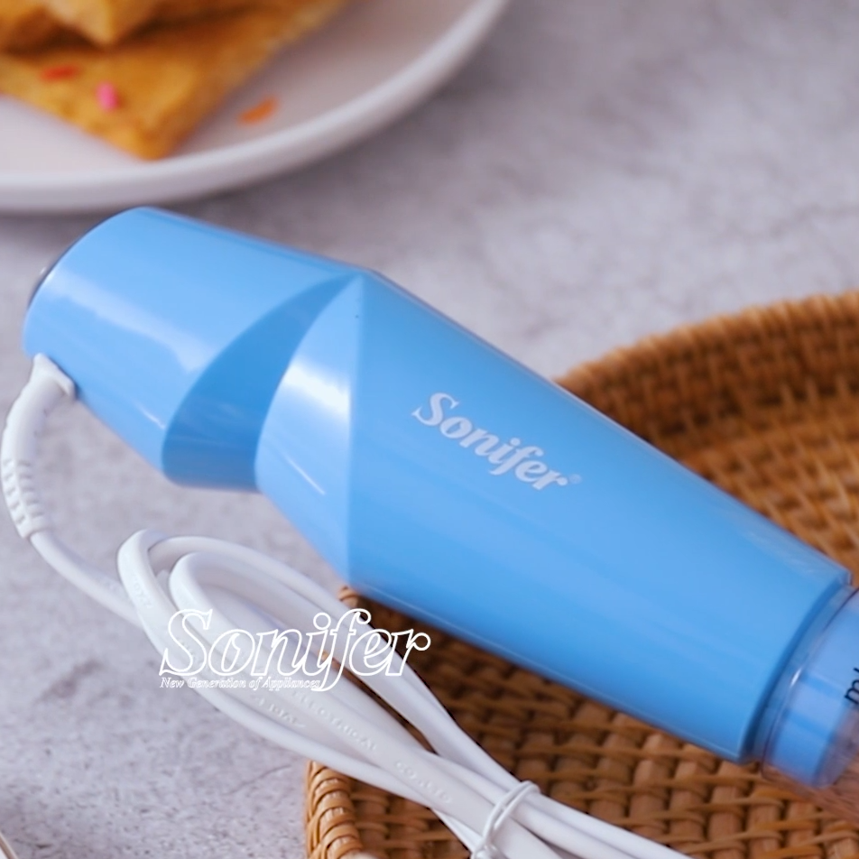 Sonifer SF-8087 professional household 220V plastic coffee foam maker manual electric handheld milk frother