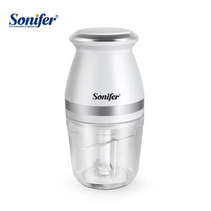 Sonifer SF-8079 home hot sale 150w copper motor 0.6l plastic container garlic vegetable meat mini food chopper electric