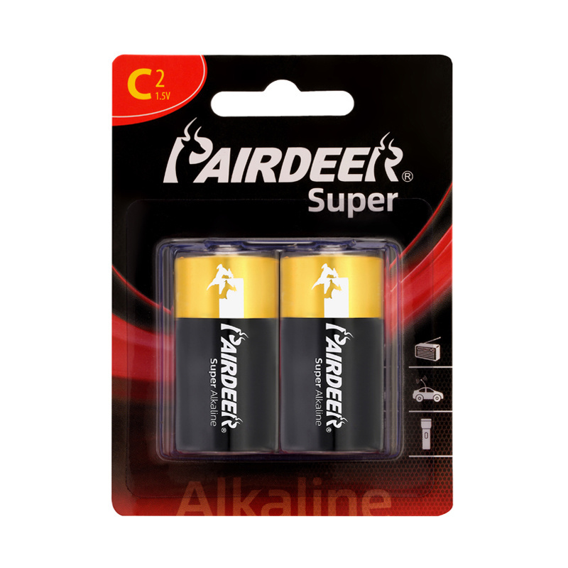 PAIRDEER private label  1.5 v c lr14 alkaline 100 amp dry batteries