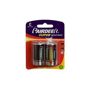 PAIRDEER private label aa r14 super heavy duty battery