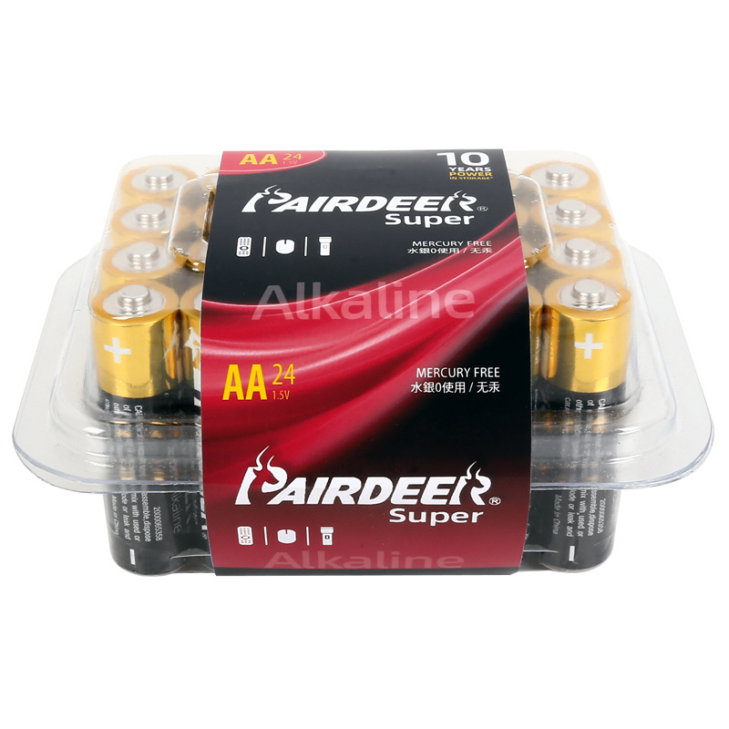 The Best Pairdeer More than 67 Years OEM Production Experience Factory Ultra alkaline LR6 AA 1.5v battery