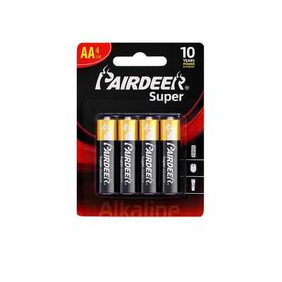 PAIRDEER private 1.5V LR6 label alkaline battery aa