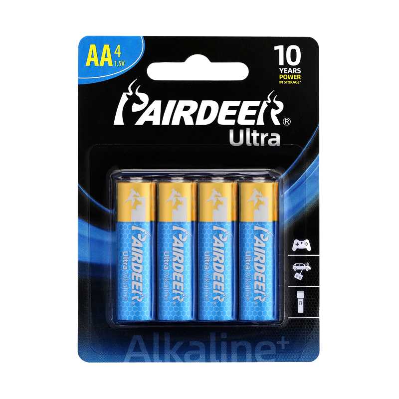 Hot sale 1.5V LR6UD AA Ultra Digital Alkaline industrial battery