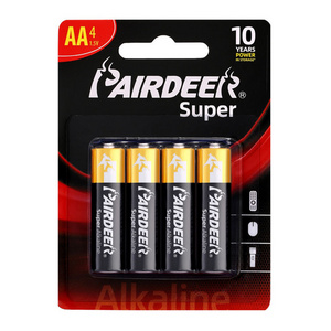 PAIRDEER private label LR6 UP 1.5V li iron alkaline manganese battery