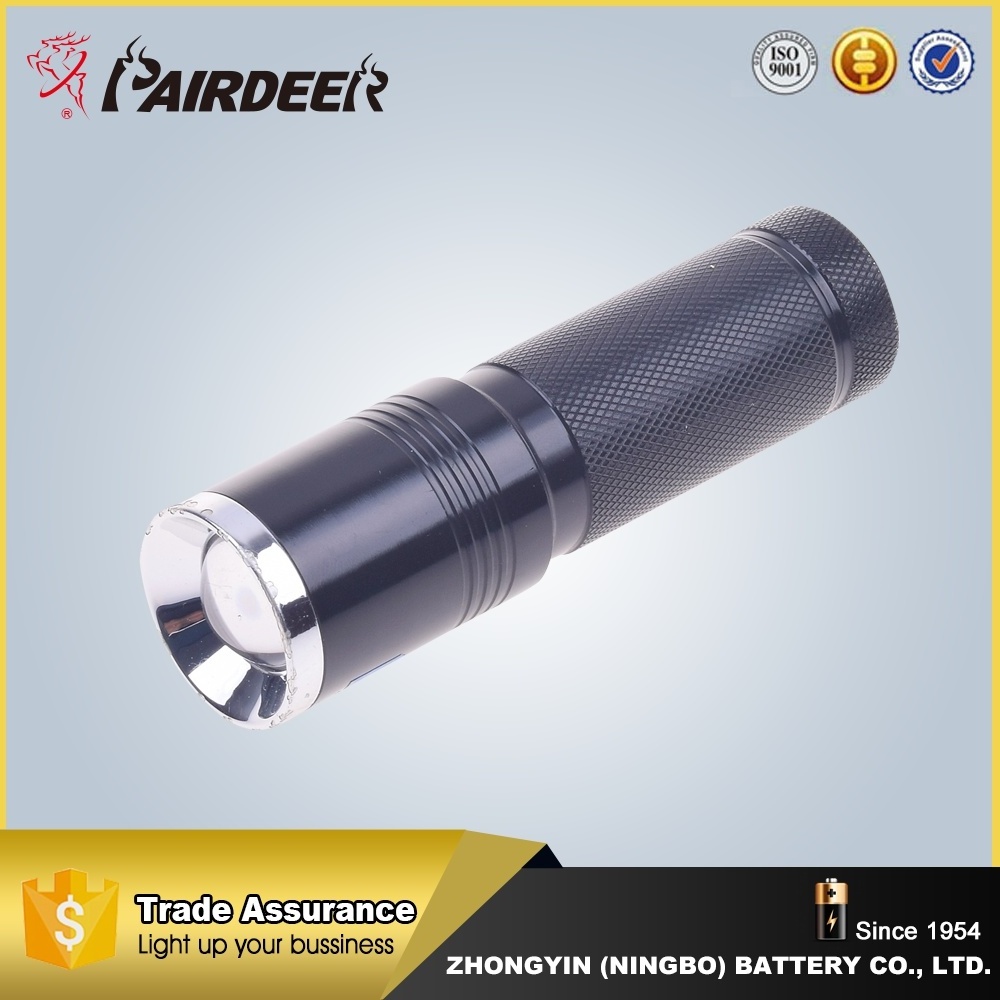 Top sale cheap price hot 1W LED focusing tactical mini flat led flashlight