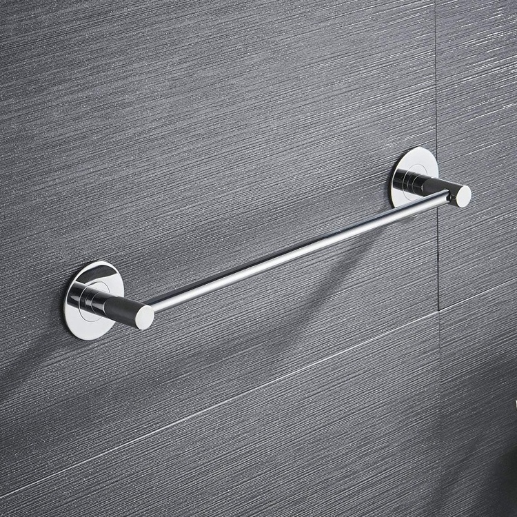 Bathroom Towel Rack Wall Mounted Towel Rail Stainless Steel Single Towel Bar