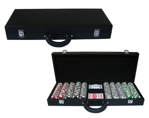 Sonny Professional Poker Set with Case Poker Playing Game Sets with Style Chips And Playing Cards