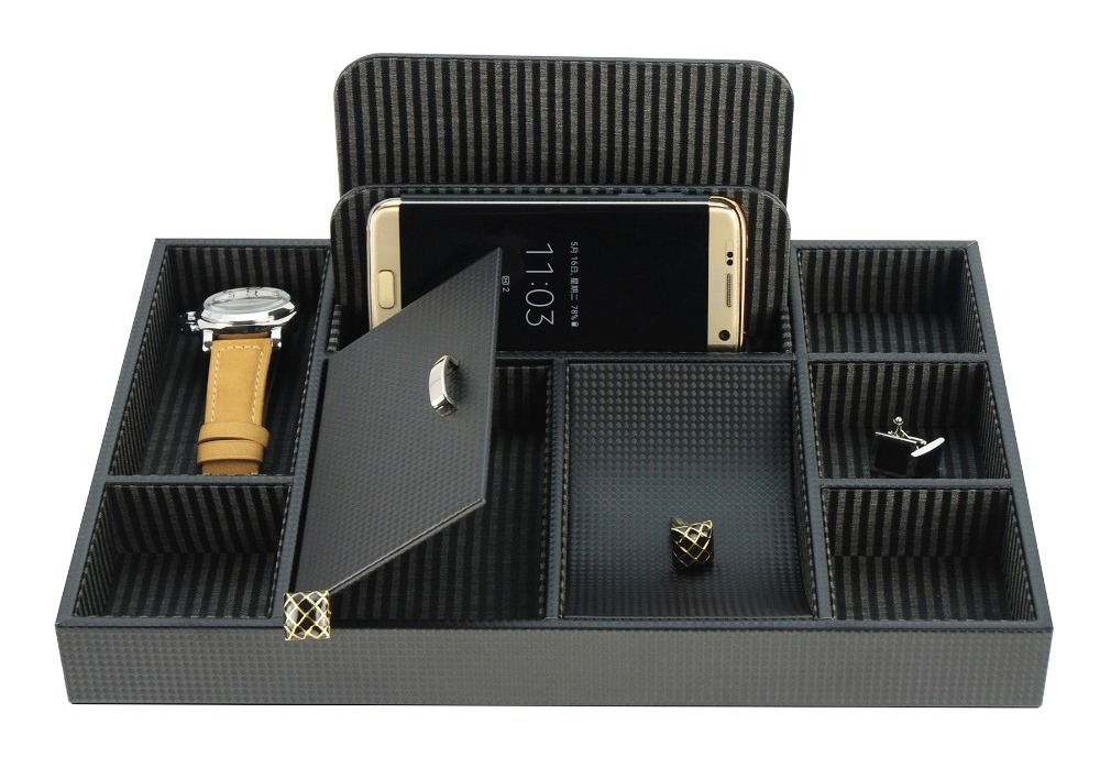 High End Catchall Collection Men Accessories Valet Tray