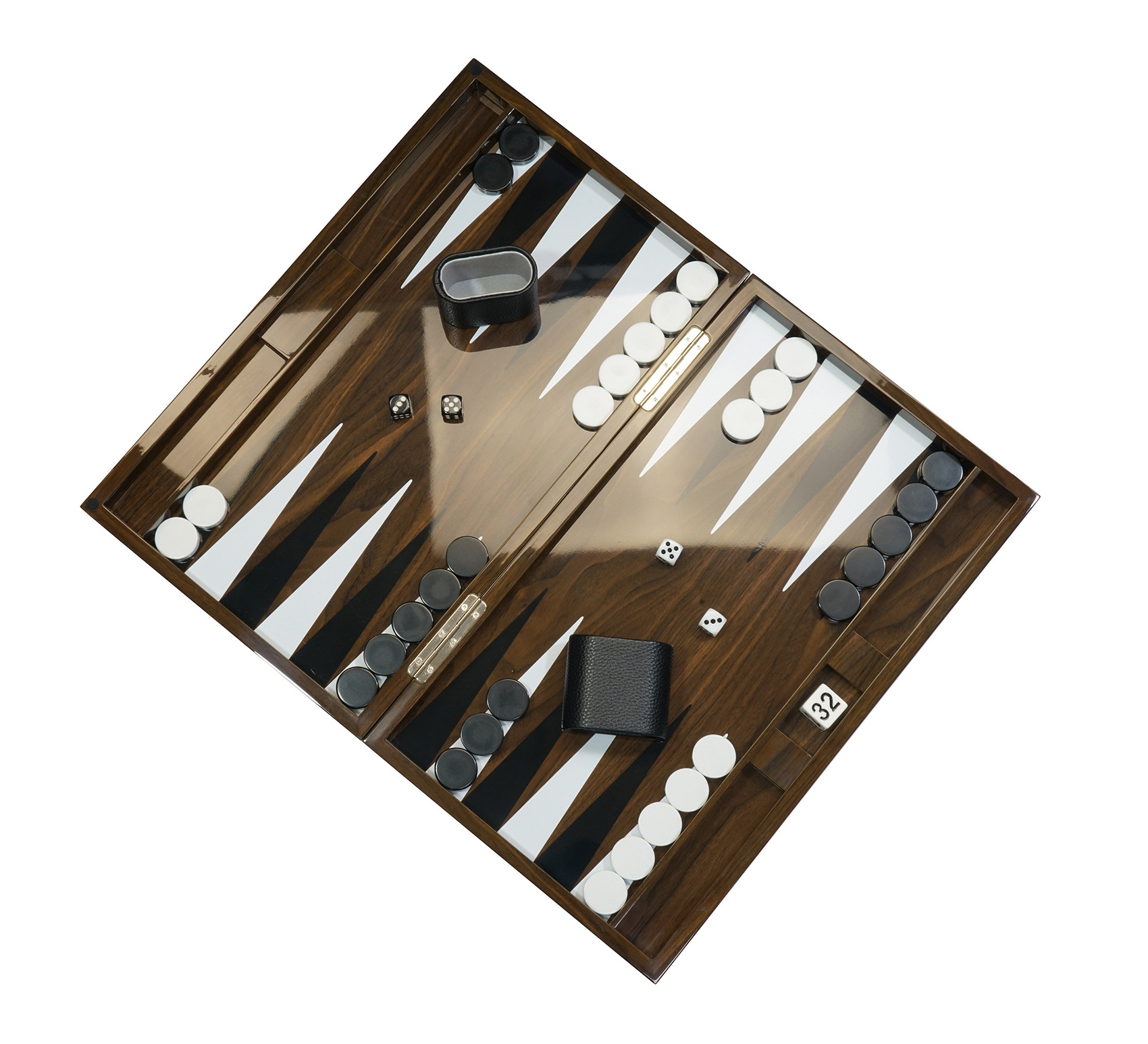 Sample Order High Gloss Painting  18 Inch Backgammon Set Board in Stock