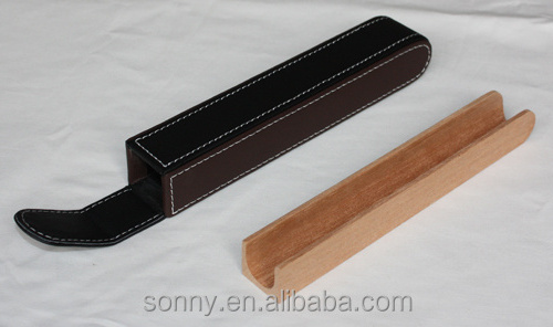 Travel Leather Cigar Case and Cigar Holder