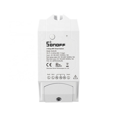 SONOFF Dual 2 Way Gang Wifi Remote Control Switch Wireless Universal Module Timer For Smart Home Automation Works With IFTTT BestSuppliers