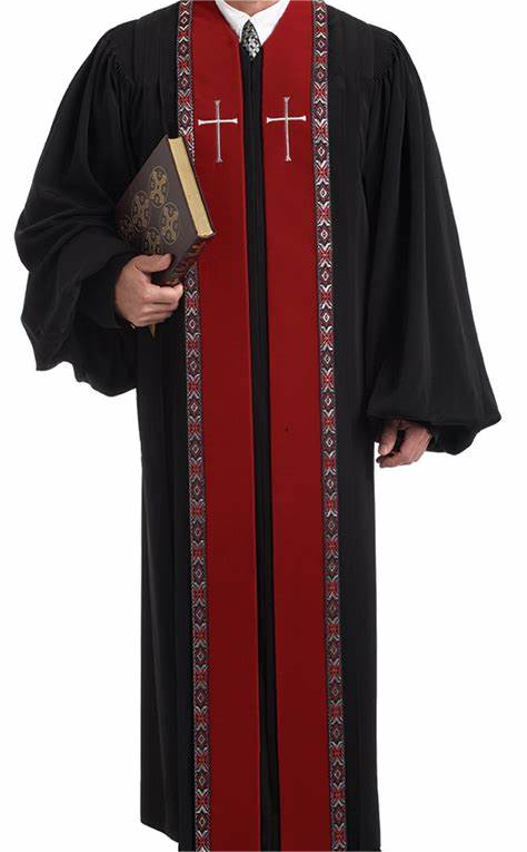 high quality church robe Wesley style clergy robes