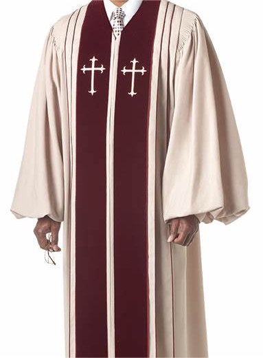 high quality church robe Wesley style clergy robes