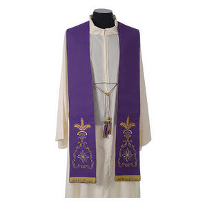 Wholesale Church Hot Sale Clergy Apparel Priest stole Clergy Stole