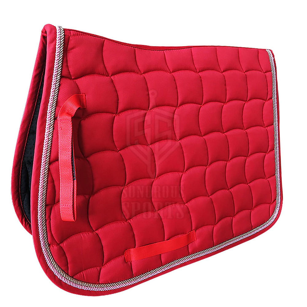 Customized Saddle Pad Equine Tack Jumping Horse Saddle Pad Equestrian Products Saddle Pads