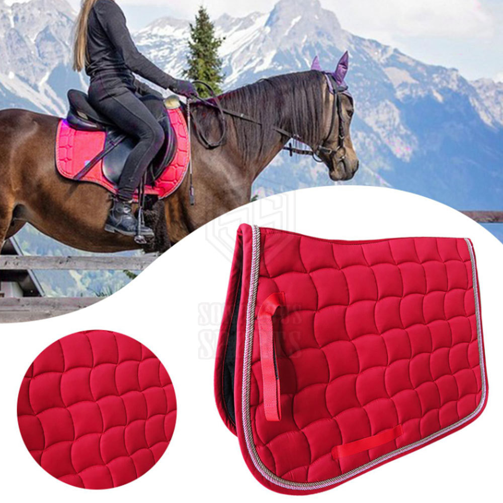 Customized Saddle Pad Equine Tack Jumping Horse Saddle Pad Equestrian Products Saddle Pads