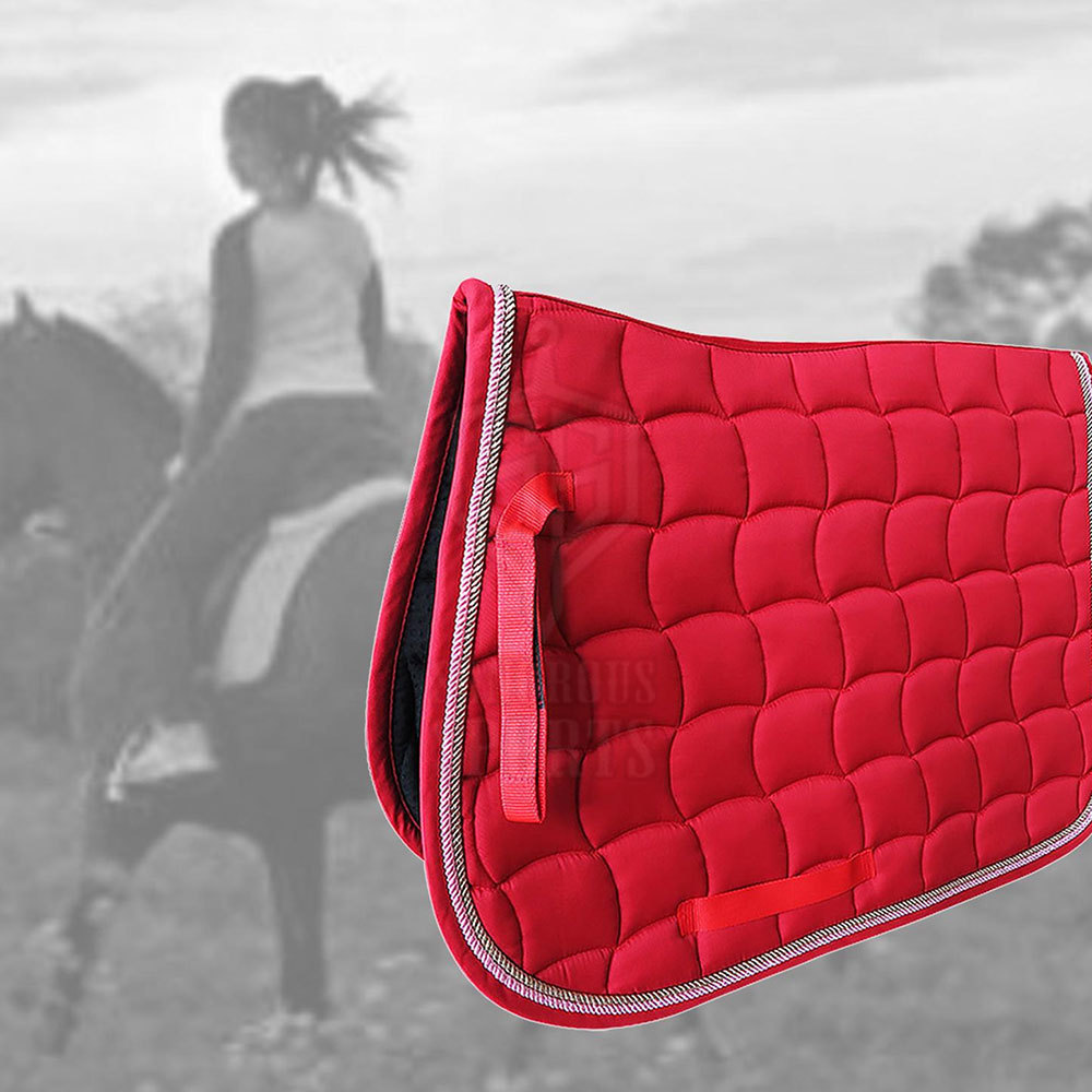 Customized Saddle Pad Equine Tack Jumping Horse Saddle Pad Equestrian Products Saddle Pads