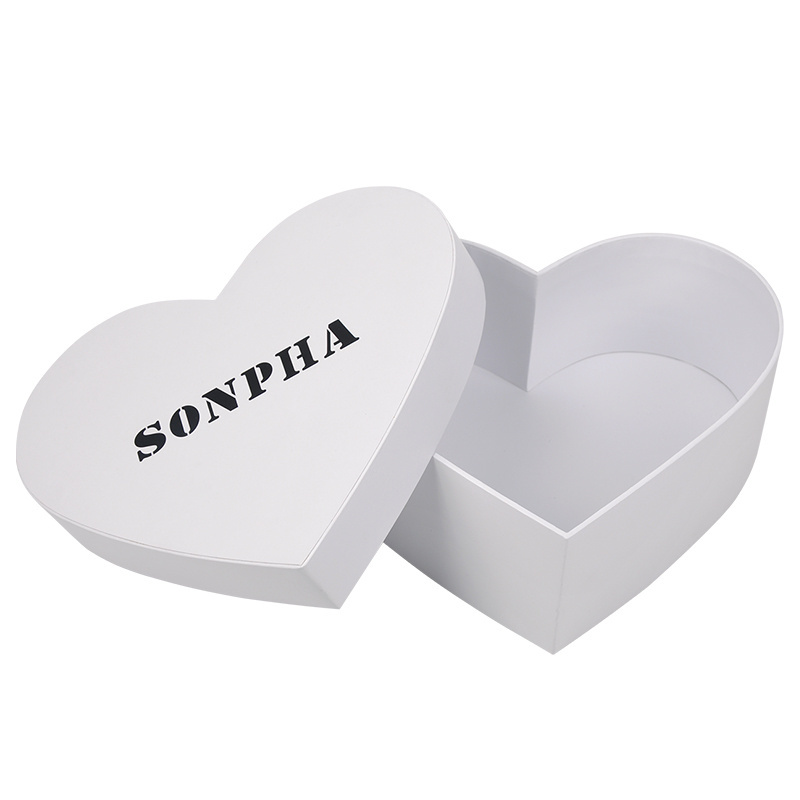 Heart Boxes Wholesale Jewelry Chocolate Box Heart Shaped Box for Flowers and Dessert