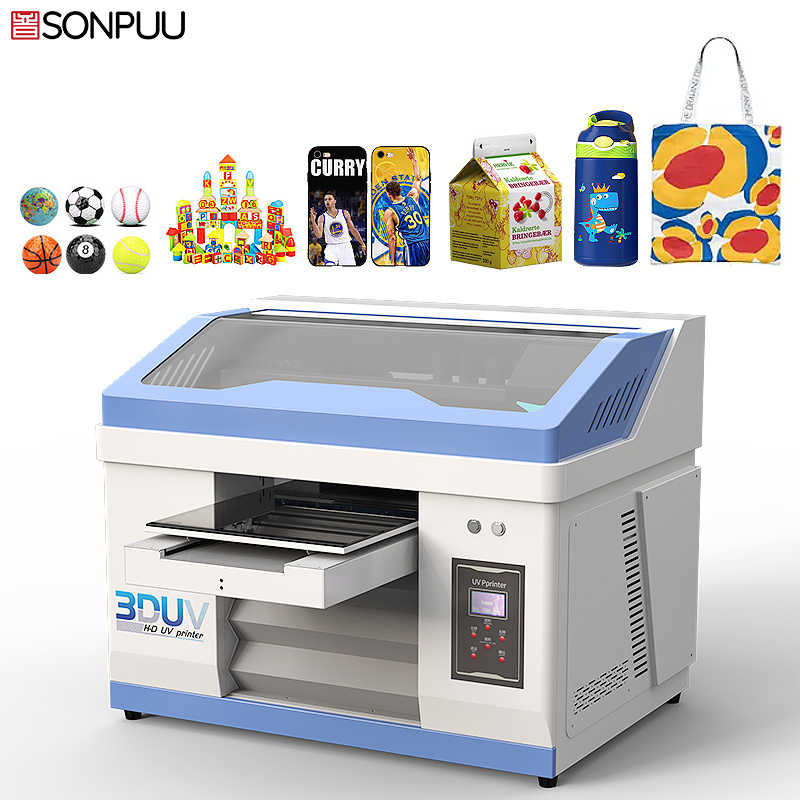 Multifunction DTF Driver License Card Printer Pvc Printer Card Bottle T Shirt  Printing A3 UV 3060 Printer Machine Factory