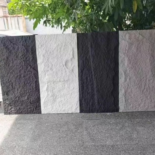 Outdoor waterproof pu culture stone 3d decoration pu stone wall panel