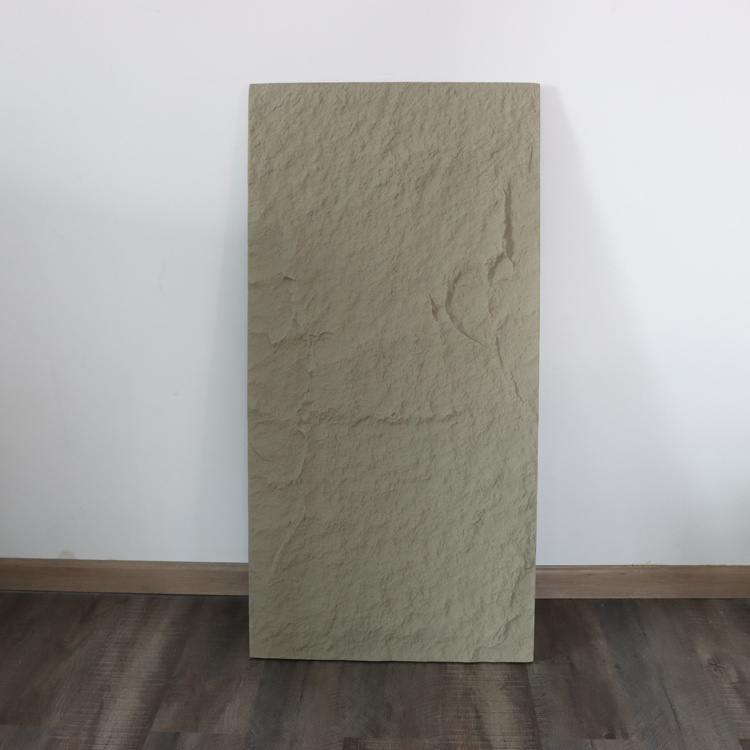 Indoor Outdoor PU Stone Wall Panel Polyurethane Stone Big Slab Panel