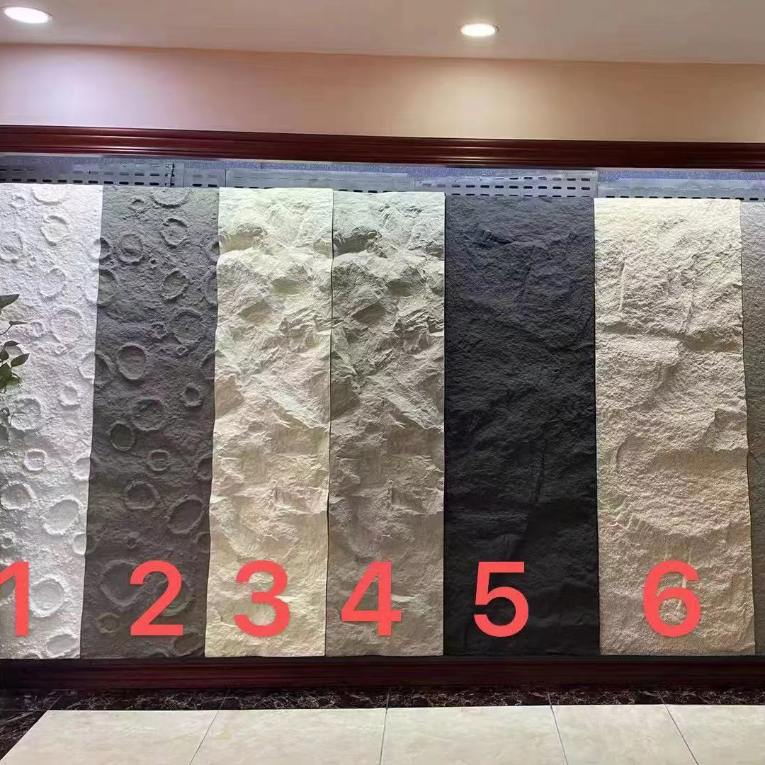 Luxury Pu Faux Artificial Stone One Panel One Wall Decorative Wall Panel Polyurethane Rock Veneer Panel