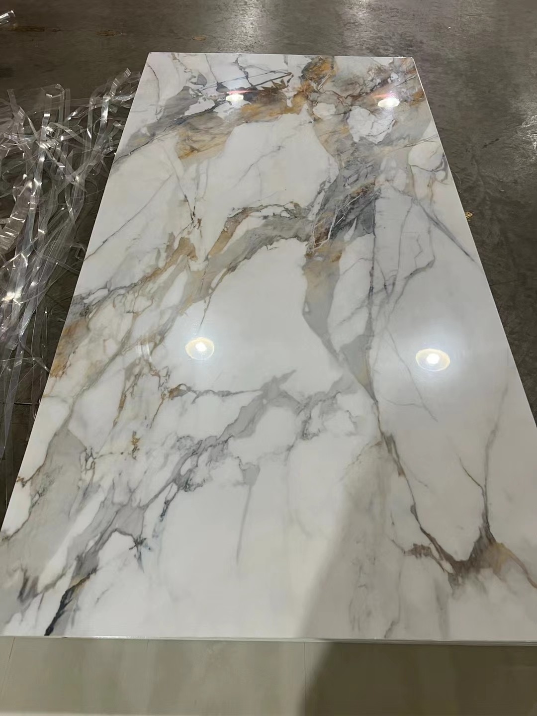 pvc carbon slate marble board wall panel alternative 3mm pvc uv sheet