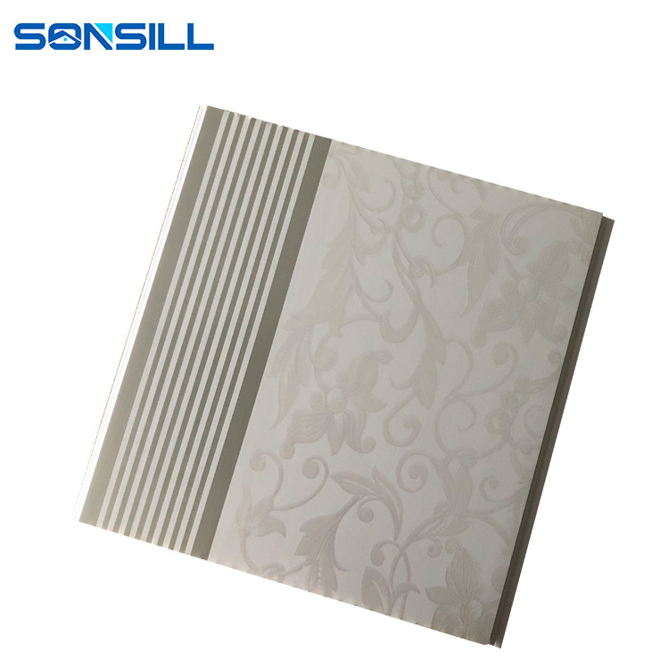 High quality 3kg/m2 weight lightweight plastic bathroom pvc ceiling panel