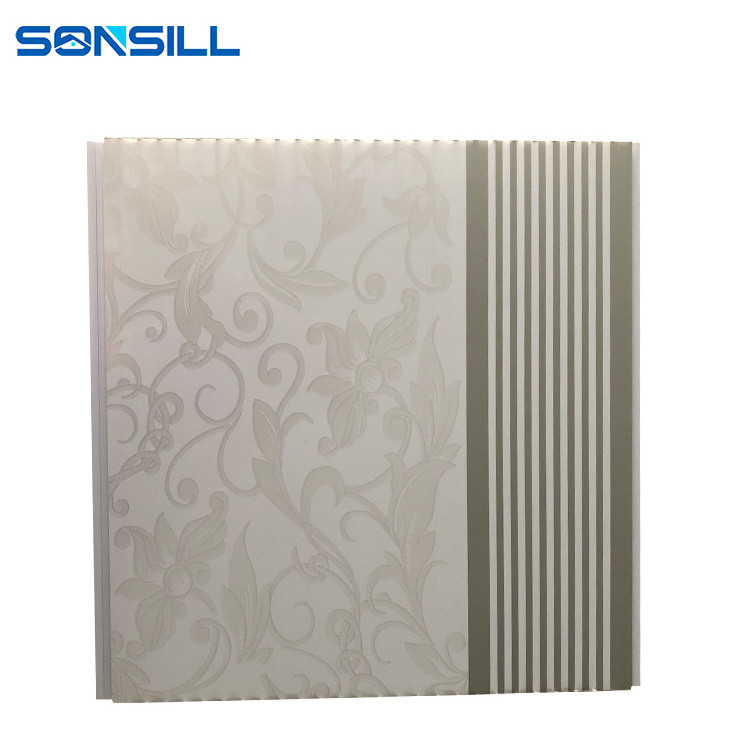 High quality 3kg/m2 weight lightweight plastic bathroom pvc ceiling panel