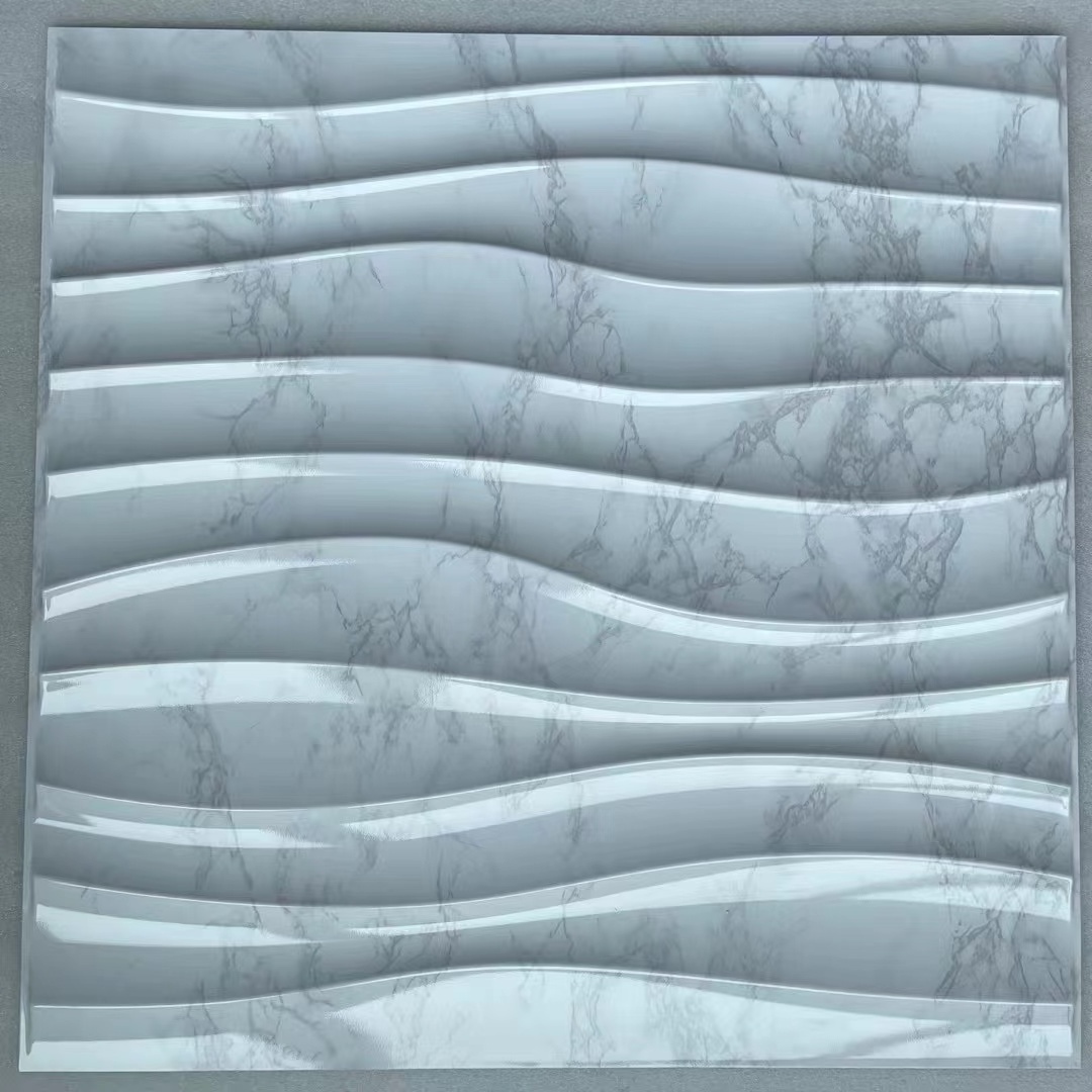 Bedroom interior waterproof modern art decorative 3d wall panel