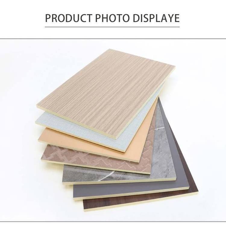 Bamboo wall panel Wood Veneer Marble wpc wall cladding waterproof wall wpc board for interior decoration