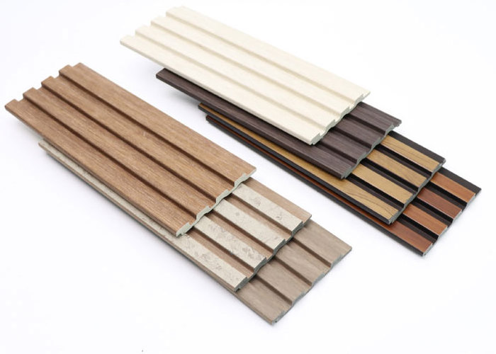 Factory Waterproof Multi-color Ps Wooden Wall Panel Charcoal Sheet Panel Louvers Panel Covering